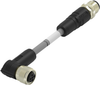 Sensor Cord, 5P M12 Plug-M12 Rcpt, 49.2 ; Connector Type A Te Connectivity - 50AH3967 - Newark, An Avnet Company