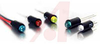 INDICATOR, PANEL MOUNT, .25 MOUNTING HOLE, SNAP IN, 6IN WIRE LEADS, 2V RED - 70081835 - Allied Electronics, Inc.