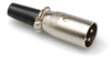 CONNECTOR XLR3M CLAMP STRAIN RELIEF -- XLM-025