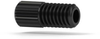 Super Flangeless™ Nut PEEK, Short, Headless, M6 Flat-Bottom for 1/8