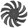 1.20 Watt (W) Power PLD08010B-A Series Type A Frameless Fan -- PLD08010B12L-A - Image