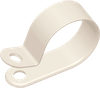 1 1/8 Tube Clamp, Nylon, Natural - APTC50D1125 - ARKPLAS