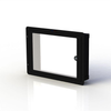 In-Wall Cavity Rack Cabinet 8U Black; Rack U Height Penn Elcom - 31AC4007 - Newark, An Avnet Company