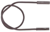 Test Lead, 0.64Mm Square Pin Socket To 0.64Mm Square Pin Socket, Black, 45 Vrms, 3 A, 609.6 Mm Rohs Compliant Pomona - 51X2098 - Newark, An Avnet Company