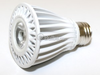 9 Watt, DIMMABLE 50,000-Hr Warm White LED PAR20 Bulb - LED9E26P2030KNFL - bulbs.com