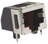 Mod Jack; Right Angle; 8 Position; Surface Mount; Cat 3; Shielded - 70042875 - Allied Electronics, Inc.