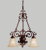 2088CZ Mid. Chandeliers-Glass Down - 495152 - Capital Lighting, Inc.