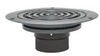 Wood Deck Drain with Surface Membrane Clamp -- FD-370