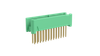 10+10 Pos. Male Plug DIL Straight 4.5mm THT Connector, no Latches (T+R) -- G125-MV22005L0R - Image