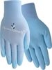 Red Steer Flowertouch A202 Blue Small Nylon Full Fingered Work & General Purpose Gloves - Latex Palm Only Coating - Smooth Finish - 046065-02021 - 046065-02021 - R. S. Hughes Company, Inc.