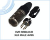 XLR Male 4-Pin - CVD 0004-XLR - Visual Sound, Inc.