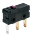 MICRO SWITCH ZM Series Subminiature Basic Switch, SPDT, 125 Vac/30 Vdc, 0.1 A, Pin Plunger Actuator, Long Solder Termination - ZM10D70A01 - Honeywell Sensing & IoT