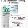 NFPA 101, Life Safety Code (2018) Essentials 3-day Classroom Training with Certificate of Educational Achievement - Image