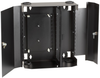 Fiber Wall Cabinet, Lock-Style, Steel; Rack U Height Black Box - 05R7413 - Newark, An Avnet Company