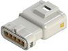Plug Housing, 5Pos, Pbt, White; Product Range Edac - 78Y9706 - Newark, An Avnet Company
