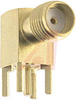 connector,rf coaxial,sma rt angle pcb jack recept,4 legs,blunt post terminal - 70142720 - Allied Electronics, Inc.