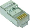 Cat5E Rj45 Modular Plug, 8Way, 1Port; Modular Connector Type L-Com - 90M1862 - Newark, An Avnet Company