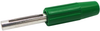 Banana Plug, 10A, Solder, Green; Gender Deltron Components - 45M6859 - Newark, An Avnet Company