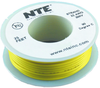 Hook Up Wire, 25Ft, 22Awg, Copper, Yellow, 300V; Jacket Material Nte Electronics - 33C7344 - Newark, An Avnet Company