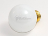 40 Watt, 125 Volt G19 White Globe Bulb - 320040 - bulbs.com
