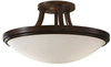 Light Indoor Semi-Flush Mount - SF283HTBZ - Murray Feiss Lighting