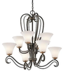 42986OZ Mid. Chandeliers-Glass Up - 344612 - Capital Lighting, Inc.
