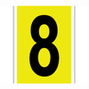34 Series Indoor Numbers and Letters - 3470-8 - Brady Corporation