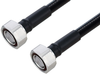 Outdoor Rated 7/16 DIN Male to 7/16 DIN Male Low PIM Cable 50 cm Length Using SPO-500 Coax Using Times Microwave Parts - PE3C6511-50CM - Pasternack