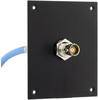 1 JACK PANEL INSERT BULKHEAD REAR MOUNT TRB 3 LUG NON ISOLATED BEND RELIEF SPRING JACK WITH 30-02001 LEAD 12