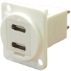 Dual Usb Adapter, Type C Rcpt-Plug Rohs Compliant Cliff Electronic Components - 58AJ1716 - Newark, An Avnet Company