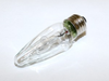 40 Watt, F10 1/2 Textured Clear Halogen Decorative Bulb - 388959 - bulbs.com