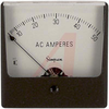 Ammeter, 0-50ACA, + 2%; 3-1/2 in.; 2%; 2.73 in.; 0.128 in.; -20 to degC - 70209424 - Allied Electronics, Inc.