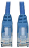 Cat6 Gigabit Snagless Molded Patch Cable (RJ45 M/M) - Blue, 2-ft. - 50 Piece Bulk Pack -- N201-002-BL50BP - Image