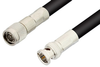 75 Ohm TNC Male to 75 Ohm BNC Male Cable 48 Inch Length Using 75 Ohm RG11 Coax, RoHS - PE35354LF-48 - Pasternack