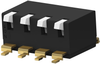 Dip Switch, 4Pos, Spst, Piano Key, Smd; No. Of Circuits Alcoswitch Te Connectivity - 38AC0986 - Newark, An Avnet Company