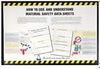 Specific Hazard Symbols for Hazcom Panels (Outdoor Grade Vinyl; 23 1/2