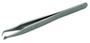 Erem Cutting Tweezers 15AGS - Steel Curved Tip - 0.374 in Tip Width - 4.528 in Length - 037103-15782 - R. S. Hughes Company, Inc.