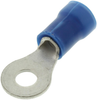 Terminal, Ring Tongue, #6, Crimp, Blue; Stud Size - Metric Amp - Te Connectivity - 66H7048 - Newark, An Avnet Company