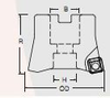 Shell Mills R3 -- HFSM200-075-R3-5