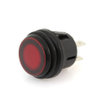 OptiFuse R13-527B2L-02 Waterproof Round Push Button Switch, On-Off, DPST, 4 Contacts -- 44101 - Image