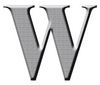 Aluminum Embossed Numbers & Letters - 1600-W - Brady Corporation
