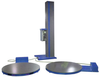 Dual Turntable Low Profile Heavy-Duty Semi-Automatic Stretch Wrapper -- Sidewinder 4 DUAL Turntable LP - Image