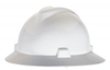MSA 475369 V-Gard Full-Brim Hard Hats(Each) - 308553701 - Wiper Master, Inc.