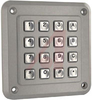 Keypad, 1000 Series, 16 Key, Phone, Silver Case and Key - 70102265 - Allied Electronics, Inc.