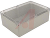 NEMA 4X SEALED POLYCAR ENC. LT GRAY BODY, CLEAR COVER. 10.43L X 7.28W X 3.74H - 70148518 - Allied Electronics, Inc.