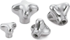 Stainless Steel Hand Knob -- KMDFS-32-M6-HP - Image
