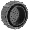 Circular Connector Plug Size 23 57 Position Free Hanging; Product Range Amp - Te Connectivity - 46F1136 - Newark, An Avnet Company