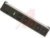 Strip, Power; 5; 220 VAC Receptacles, 10 A Thermal-Type Circuit Breaker; Metal -- 70175051
