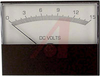 DC Voltmeter, 0-15 VDC - 70009744 - Allied Electronics, Inc.