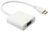 Audio Adapter, Mini Hdmi C Plug-Vga Rcpt; Audio Video Connector A Multicomp Pro - 79AC7268 - Newark, An Avnet Company
